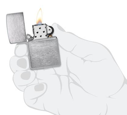 Zippo Classic Brushed Chrome Windproof Lighter