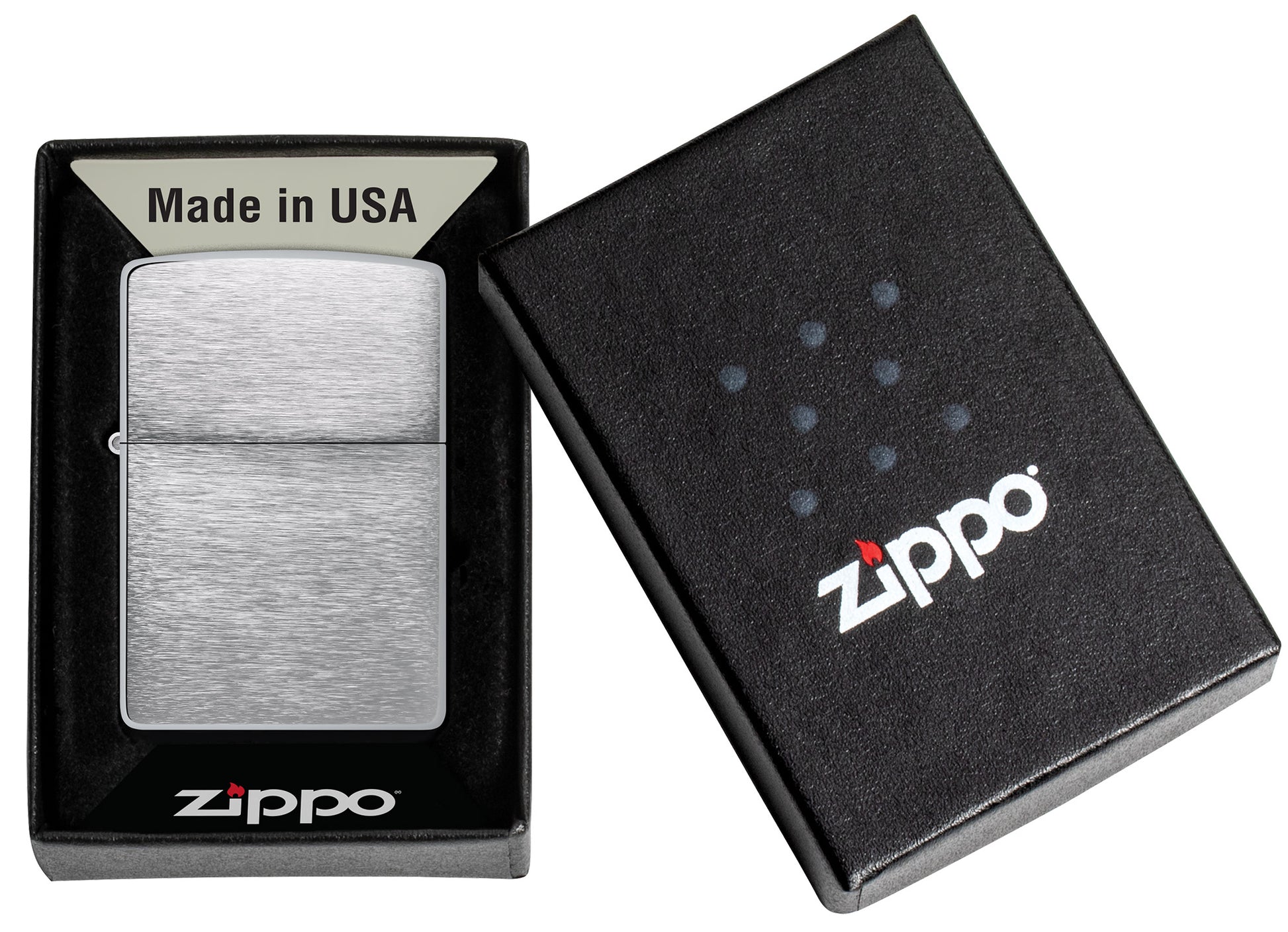 Zippo Classic Brushed Chrome Windproof Lighter