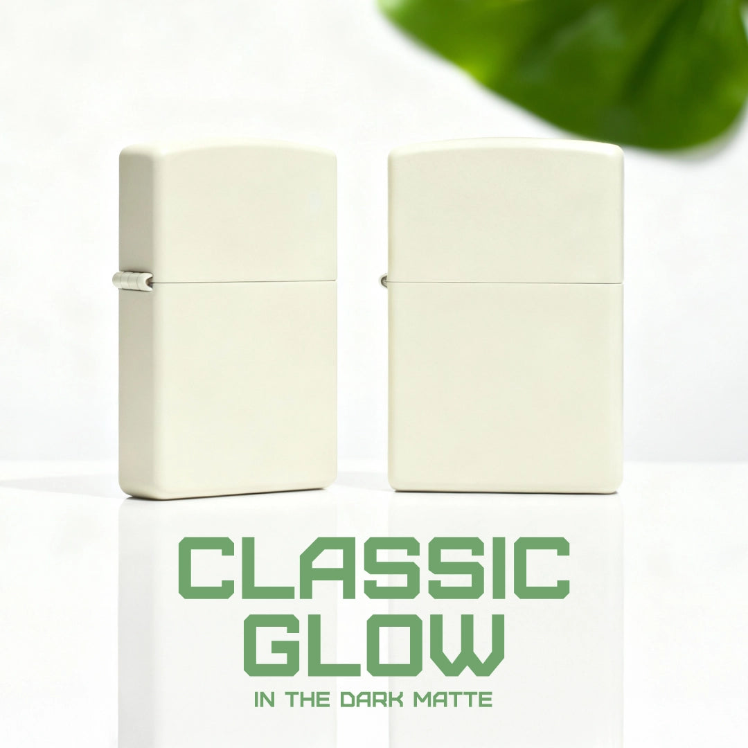 Zippo USA Classic Glow In The Dark Windproof Lighter