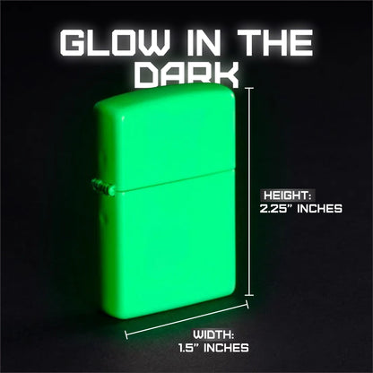 Zippo USA Classic Glow In The Dark Windproof Lighter