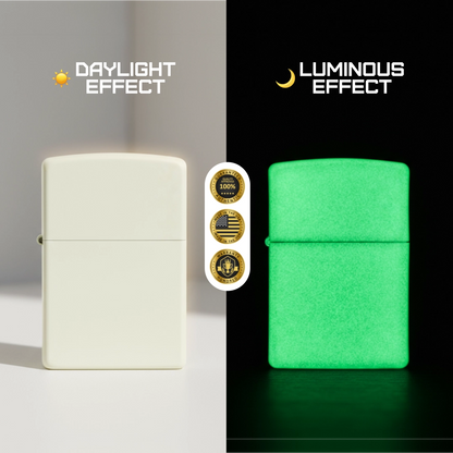 Zippo USA Classic Glow In The Dark Windproof Lighter