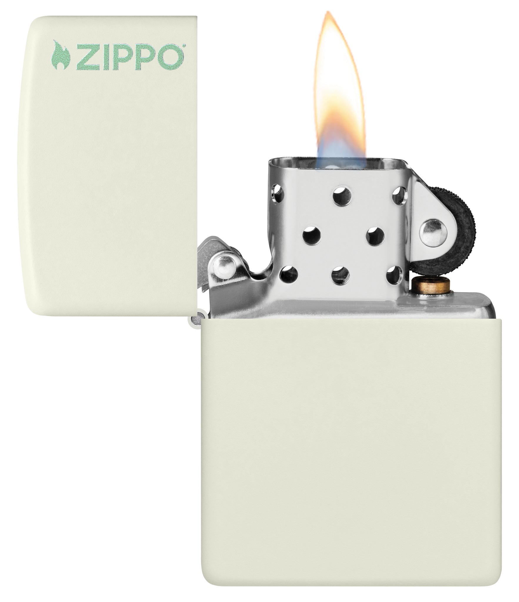 Classic Glow In The Dark Zippo Logo Windproof Lighter –  Made in USA - Shop now at Mjoutdoorsgear UK