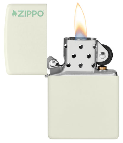 Classic Glow In The Dark Zippo Logo Windproof Lighter –  Made in USA - Shop now at Mjoutdoorsgear UK