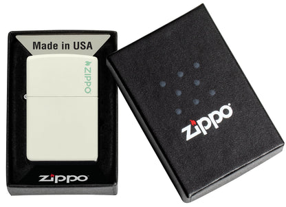 Classic Glow In The Dark Zippo Logo Windproof Lighter –  Made in USA - Shop now at Mjoutdoorsgear UK