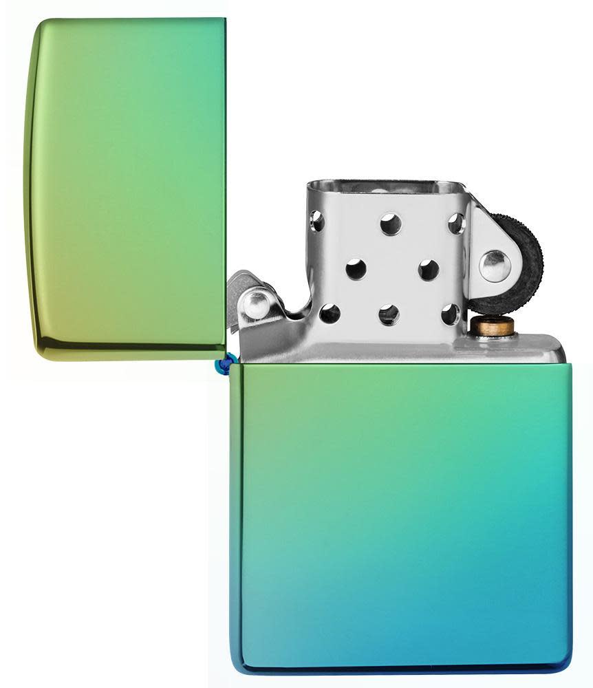 Classic High Polish Teal Zippo Lighter