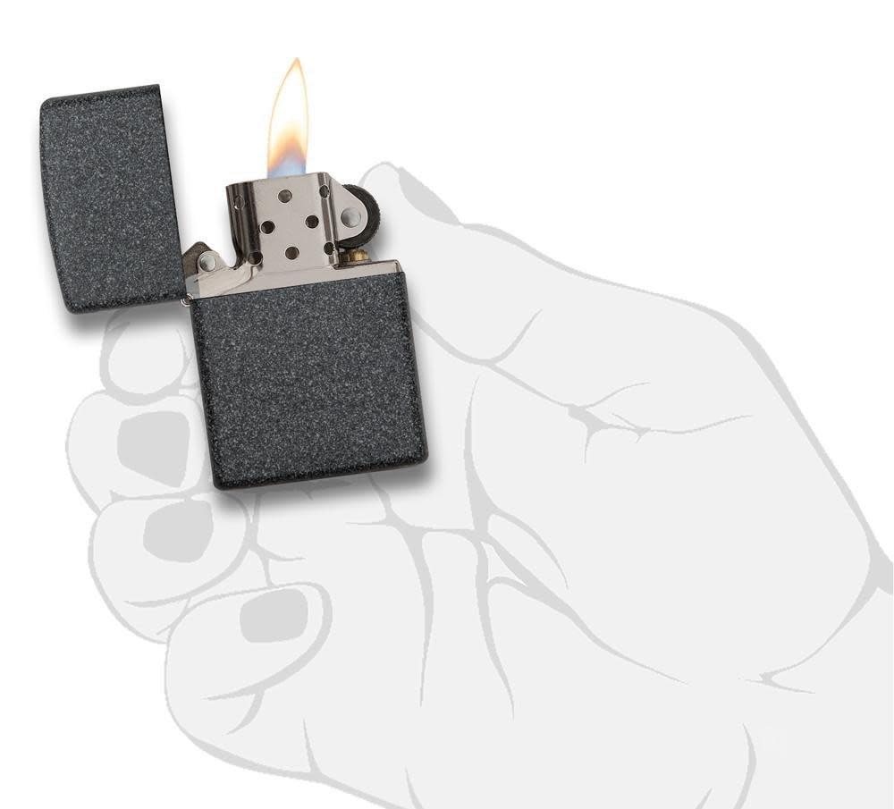 Zippo Classic Iron Stone Windproof Lighter