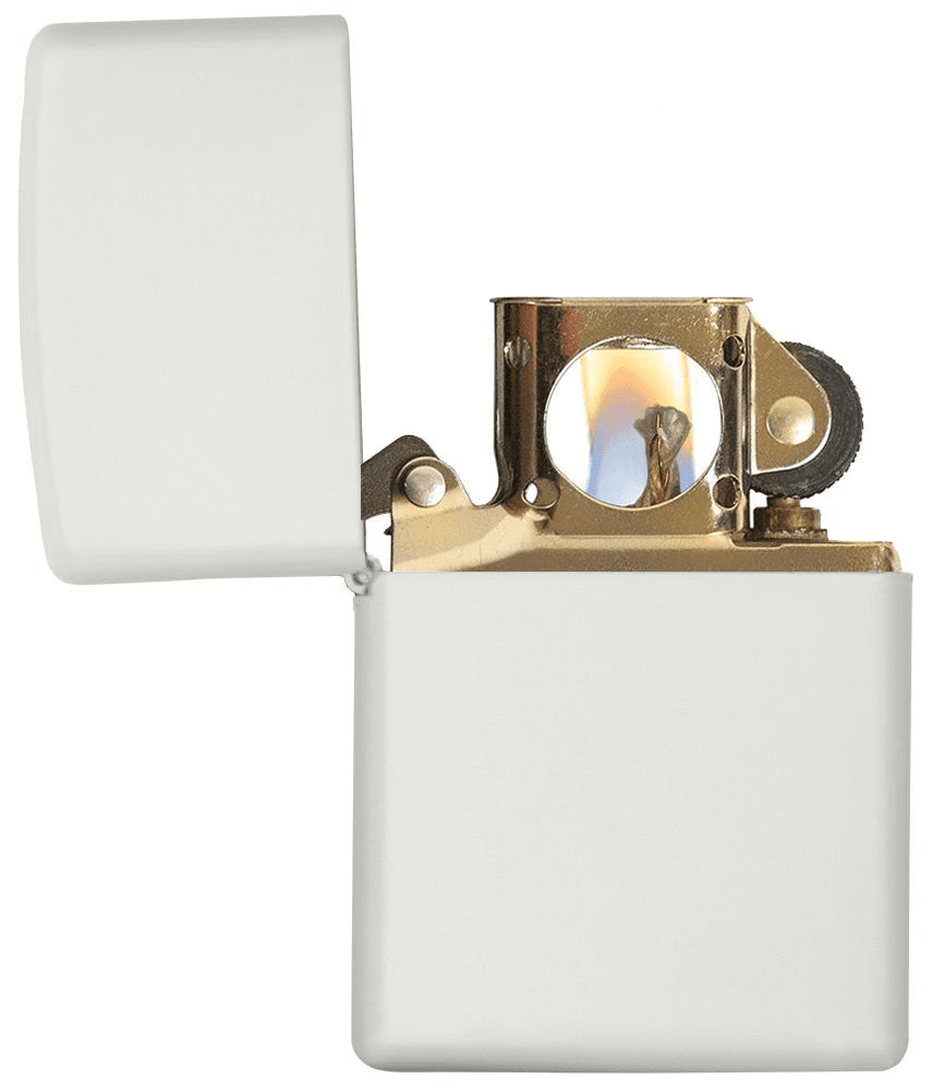Zippo Classic White Matte Windproof Lighter