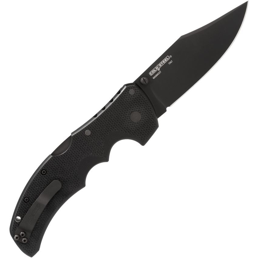 Cold Steel 27TMC Recon 1 Black Stonewashed Tri-Ad Lock Knife
