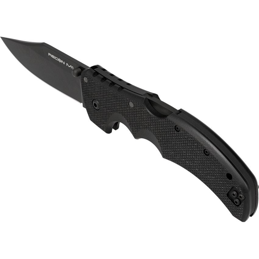 Cold Steel 27TMC Recon 1 Black Stonewashed Tri-Ad Lock Knife