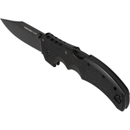Cold Steel 27TMC Recon 1 Black Stonewashed Tri-Ad Lock Knife