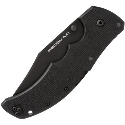 Cold Steel 27TMC Recon 1 Black Stonewashed Tri-Ad Lock Knife