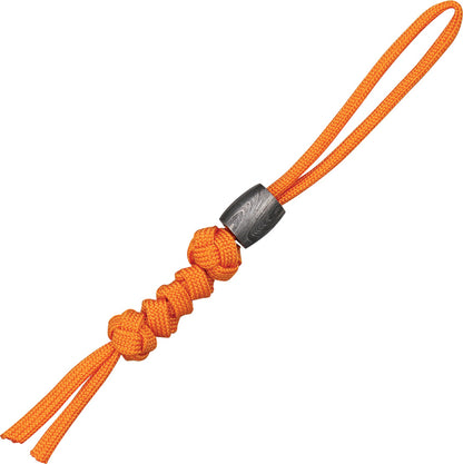 Damascus Bead Lanyard Orange - lanyard accessory - image 2