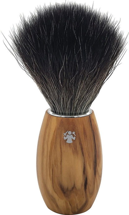 Dovo Shaving Brush Olive Wood - gear storage accessory - image 1