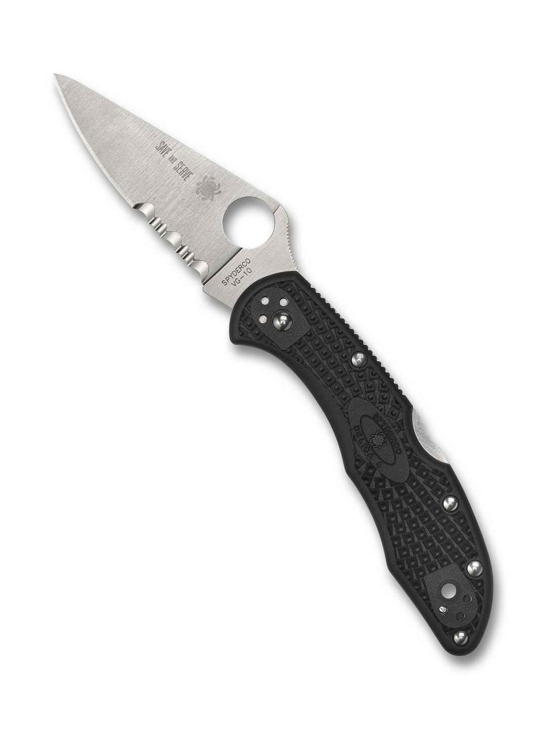 Spyderco Delica® 4 Thin Red Line – Tribute to Courage and Service