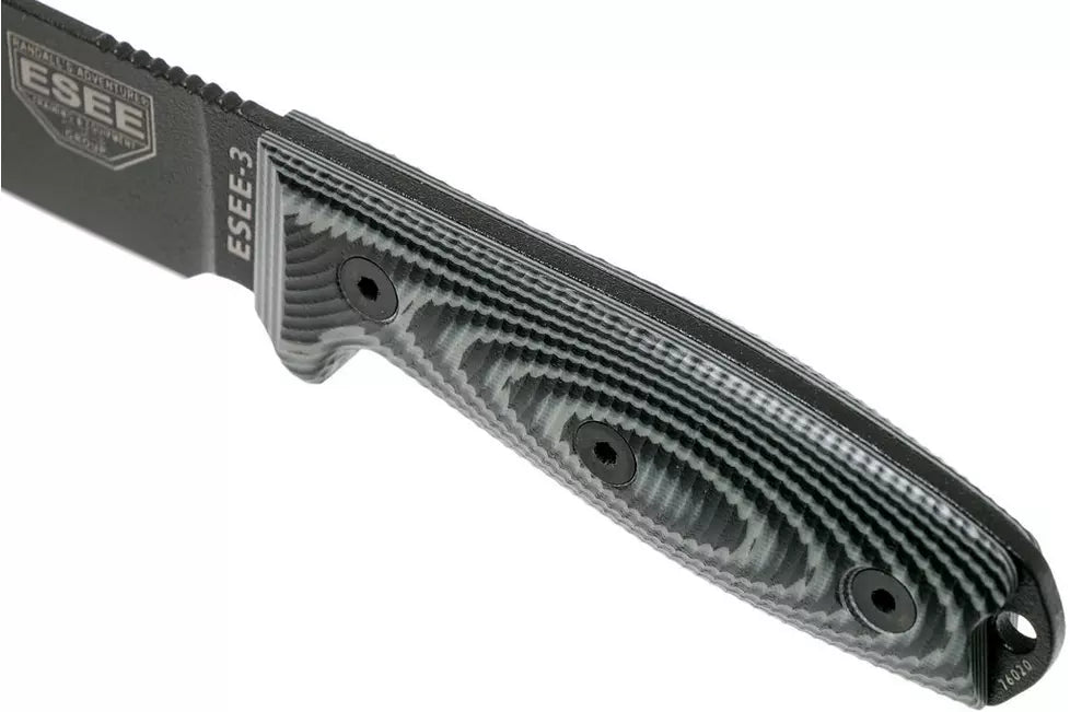 ESEE Knives ESEE-3-B Knife Black Sheath (3.88" Black)
