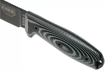 ESEE Knives ESEE-3-B Knife Black Sheath (3.88" Black)
