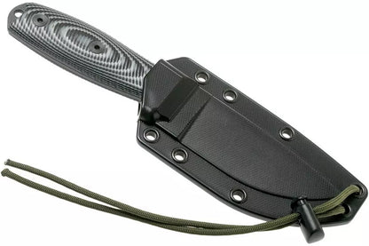 ESEE-3 3D Handle-Gray/Black G10 (3.88" Black 1095) ESEE-3PMB-002

