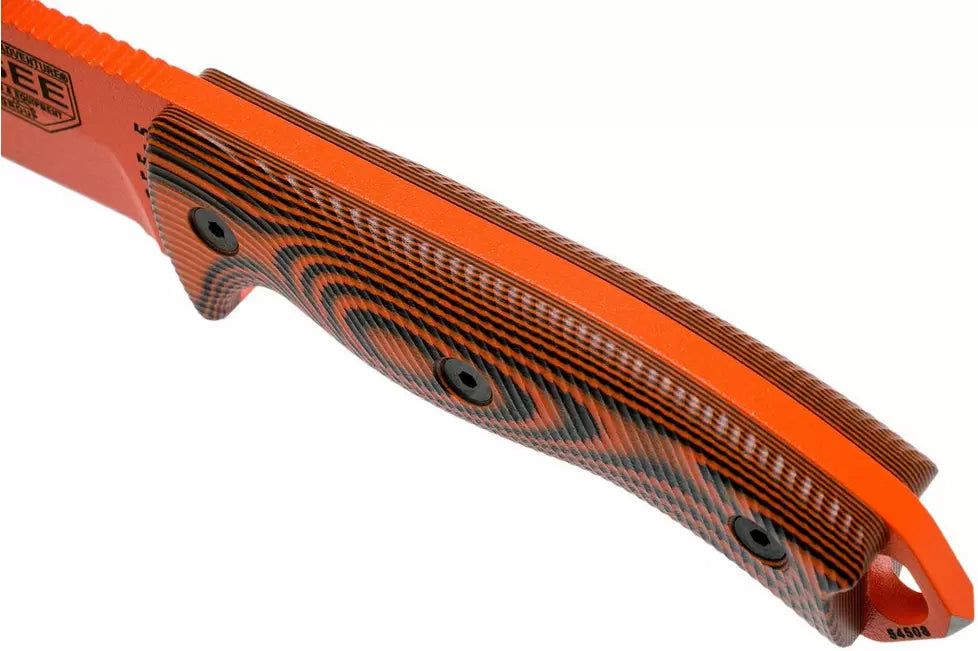 ESEE Model 5 3D G10 Orange Plain Edge Knife