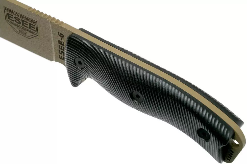 ESEE Knives ESEE-6PDE-001 Fixed Blade Knife Black