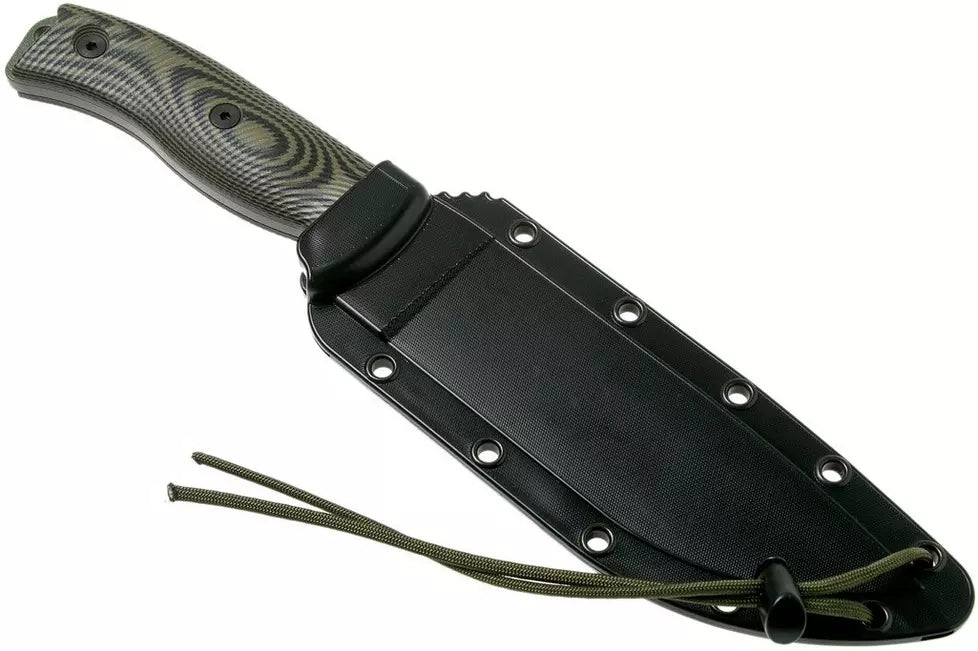 ESEE Knives ESEE-6POD-003 Fixed Blade Knife OD Green/Black 3d G-10 (6.5" OD)
