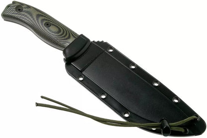 ESEE Knives ESEE-6POD-003 Fixed Blade Knife OD Green/Black 3d G-10 (6.5" OD)
