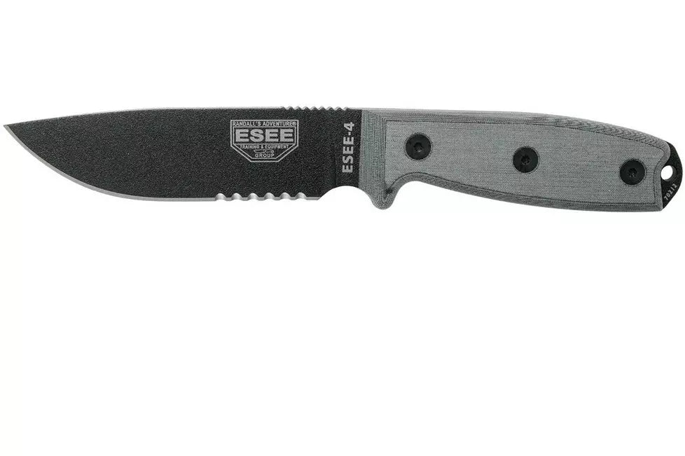 ESEE  Model 4 Part Serrated
