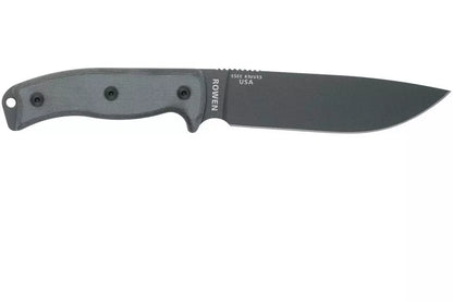 ESEE Model 6 Tactical Gunsmoke, grey handle 6P-TG with black sheath 