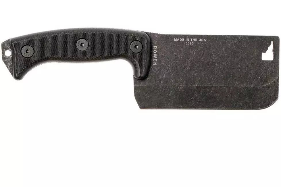 ESEE-Expat Cleaver-Black G10 (5.50" Black Oxide 1095) ESEE-CL1
