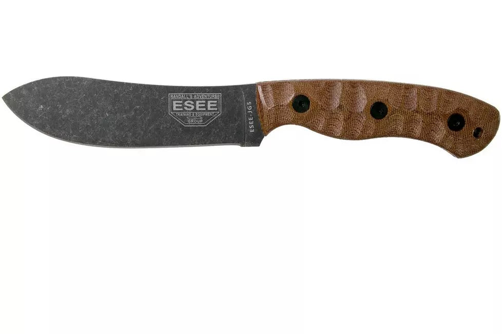 ESEE JG5 Camp-Lore outdoor knife, James Gibson design
