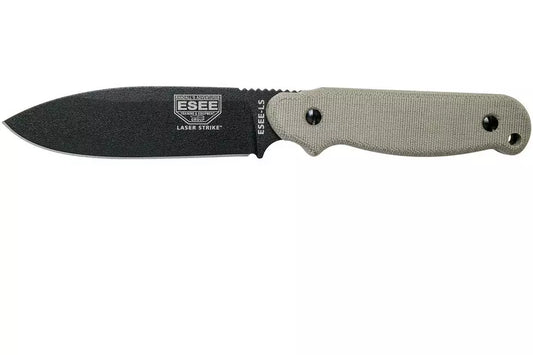 ESEE Laser Strike LS-P survival knife with kydex sheath + belt clip
