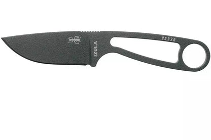 ESEE-Izula Survival Kit-Tactical Gray (2.63" Tactical Gray 1095) IZULA-TG-B-KIT | Optional Black G-10 Handle
