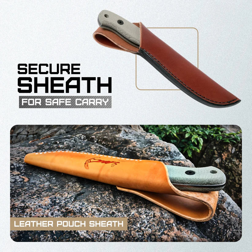 ESEE Camp Lore James Gibson ESJG3BO survival knife UK