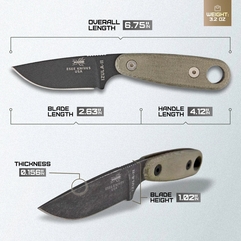 ESEE Izula II Tactical IZULA-II-TG
