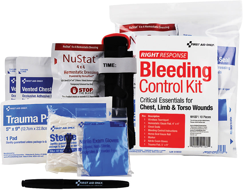 First Aid Only Bleeding Control Kit Chest/Tor - gear pouch - image 1