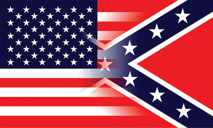 USA Confederate Blended Flag - outdoor flag - image 2