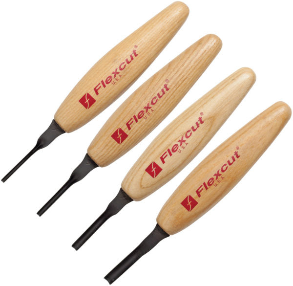 Flexcut Shallow U-Gough Micro Tool Set (1,75")