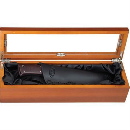 Fällkniven HK9CXLMM Fixed Blade Knife – Maroon Micarta Handle