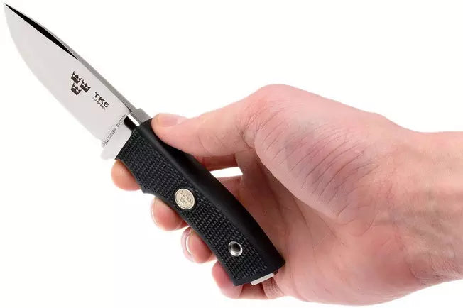 Fallkniven Tre Kronor Hunter Fixed Blade w/ Zytel Sheath (3.1" Satin) TK6Z