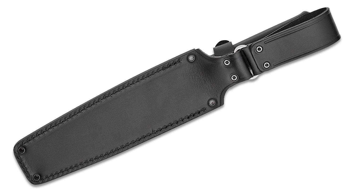 Fallkniven A2 Wilderness Knife 8" Satin VG10 Blade, Kraton Handle, Leather Sheath - A2L
