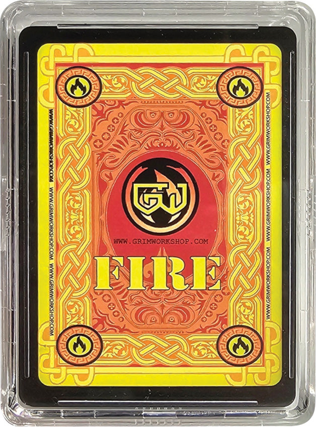 Grim Workshop Playing Cards Fire Starting - fire starting accessory - image 1