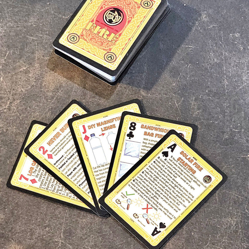 Grim Workshop Playing Cards Fire Starting - fire starting accessory - image 2