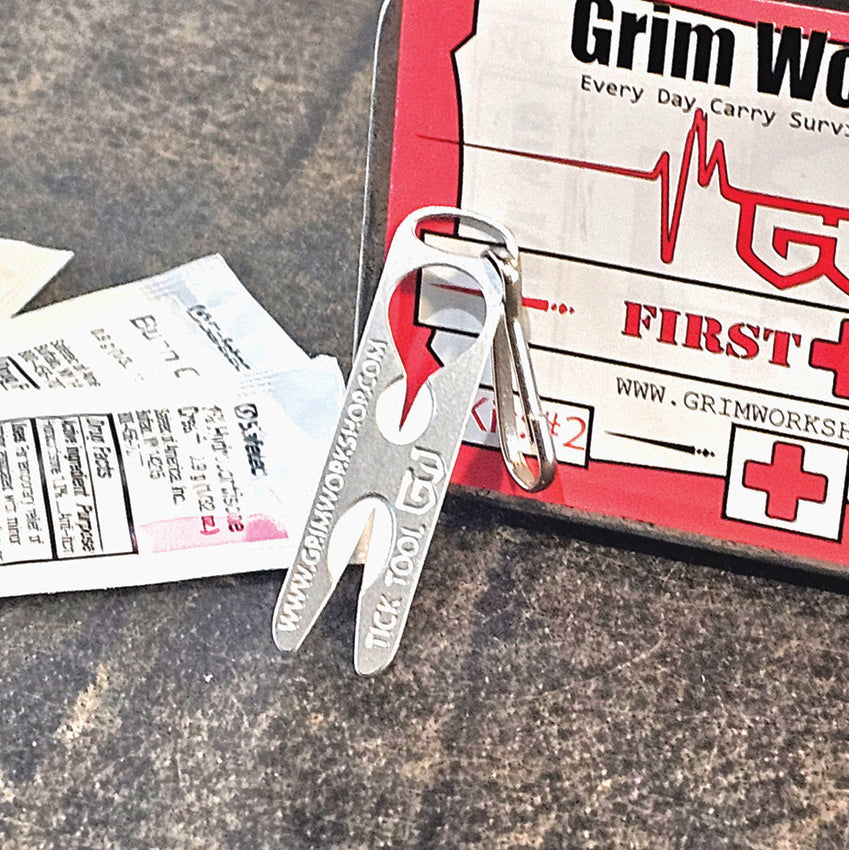 Grim Workshop Tick Remover Micro Tool - lanyard accessory - image 3