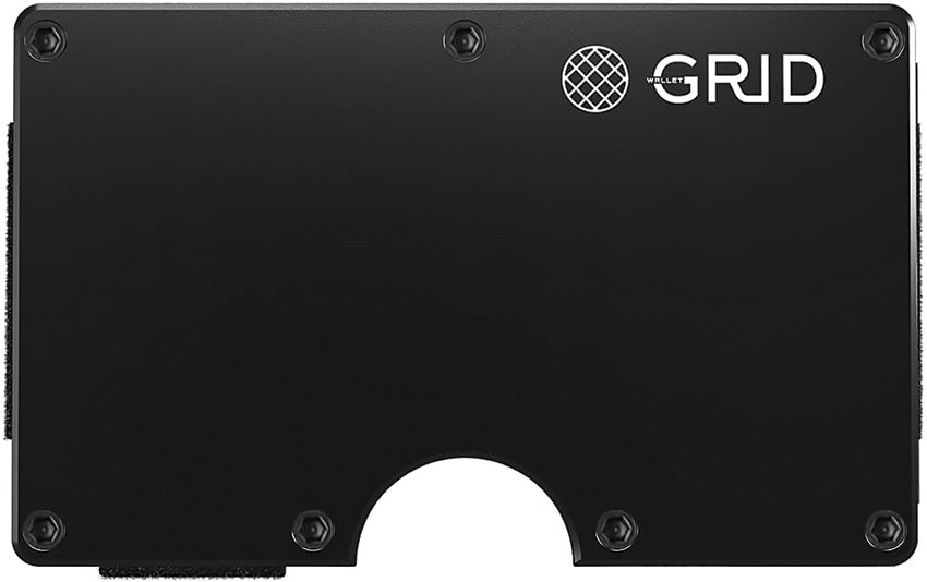 GRID Wallet Black Aluminium Wallet - everyday wallet - image 1