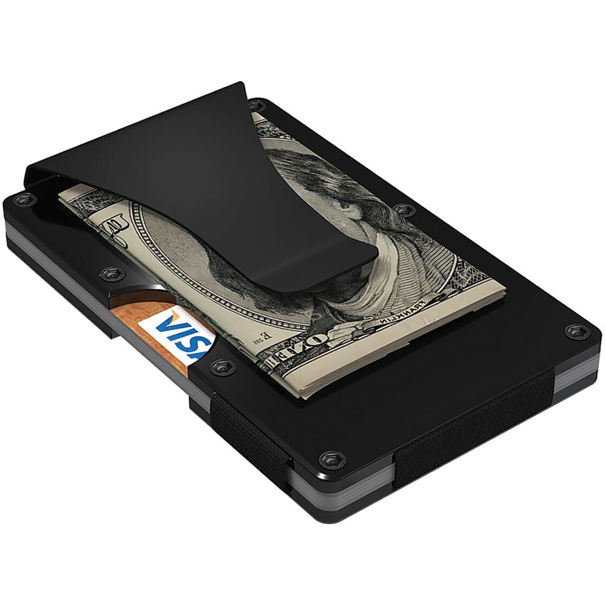 GRID Wallet Black Aluminium Wallet - everyday wallet - image 2