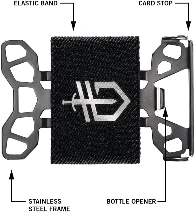 Gerber Barbill Stainless Steel Wallet – Gray | Slim Minimalist EDC Wallet