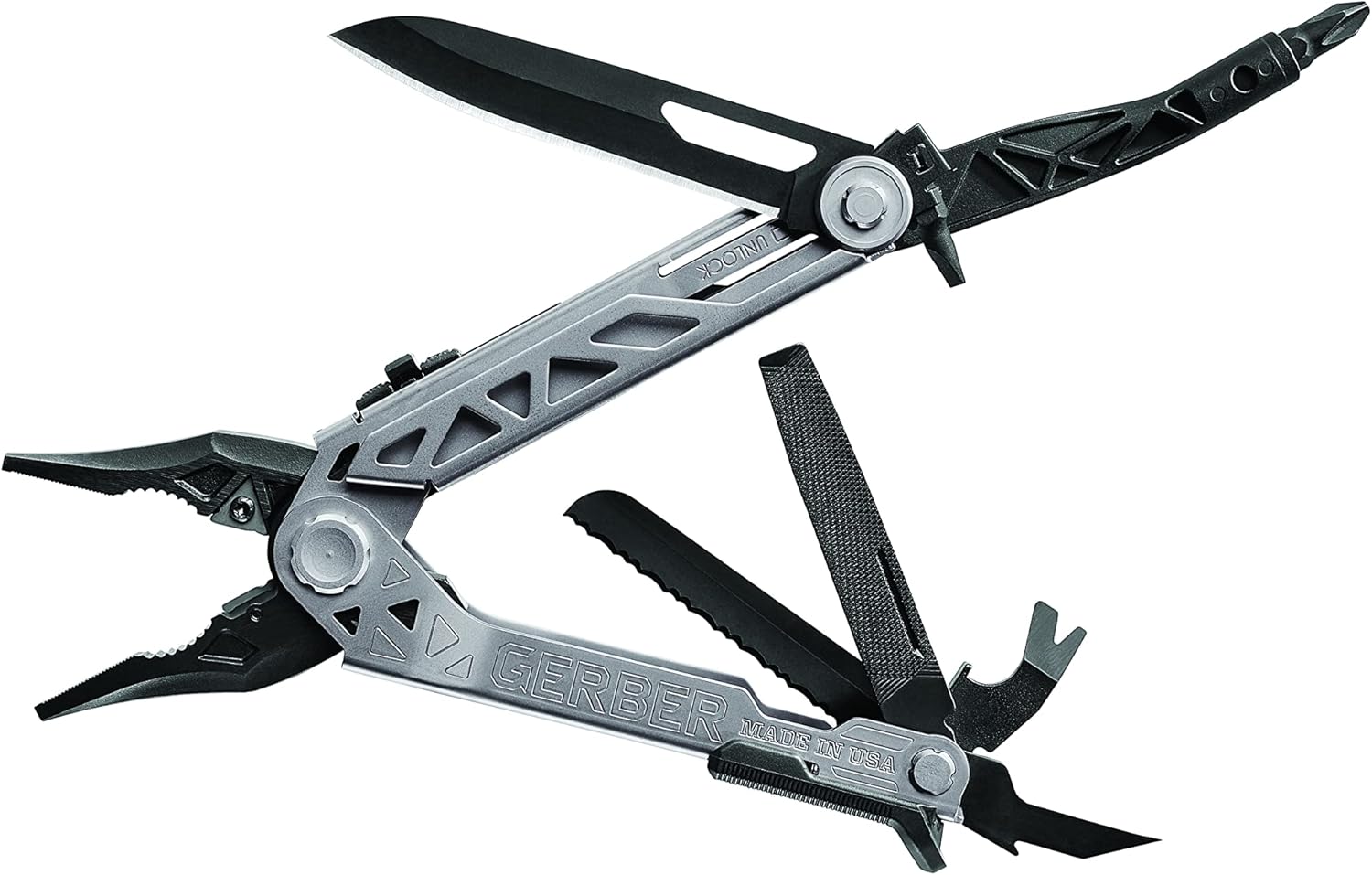 Gerber Center-Drive Black Multi-Tool with Bit Set | Heavy-Duty Multi-Tool – Mjoutdoorsgear UK