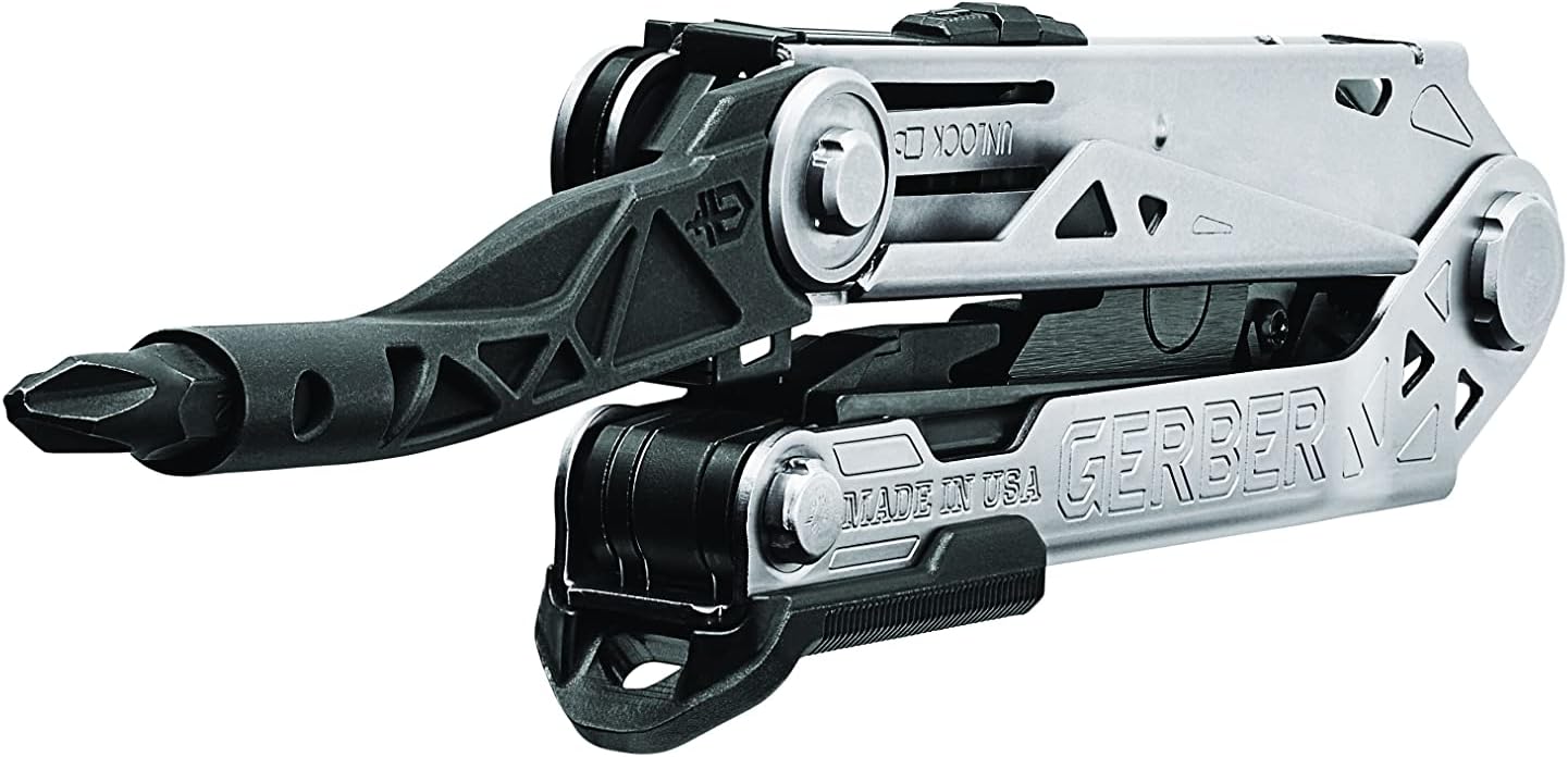 Gerber Center-Drive Black Multi-Tool with Bit Set | Heavy-Duty Multi-Tool – Mjoutdoorsgear UK