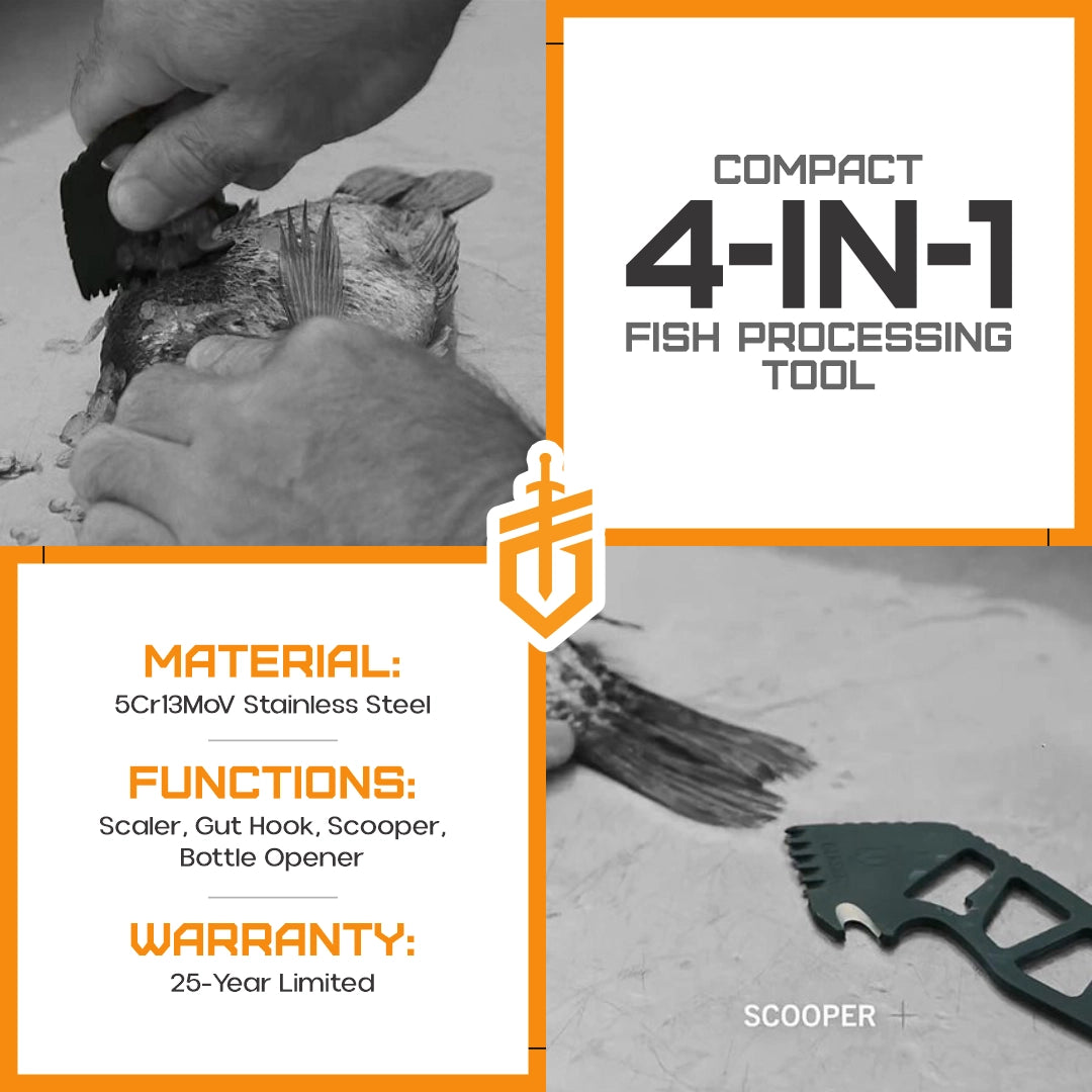 Gerber Gutsy Compact Processing Tool – Silver