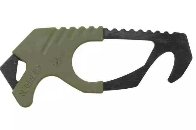 Gerber Strap Cutter (FG504 Green) – Emergency Rescue Tool