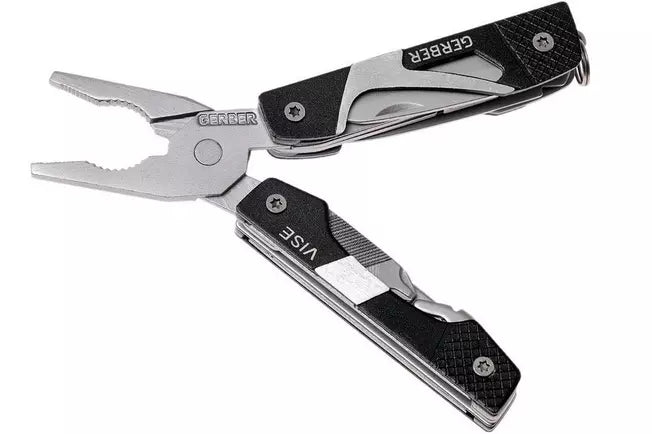 Gerber Vise Keychain Multi-Tool – Black (31-000021)